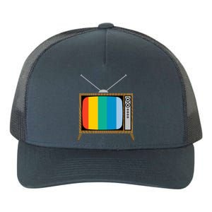 Retro T.V. Color Screen Yupoong Adult 5-Panel Trucker Hat