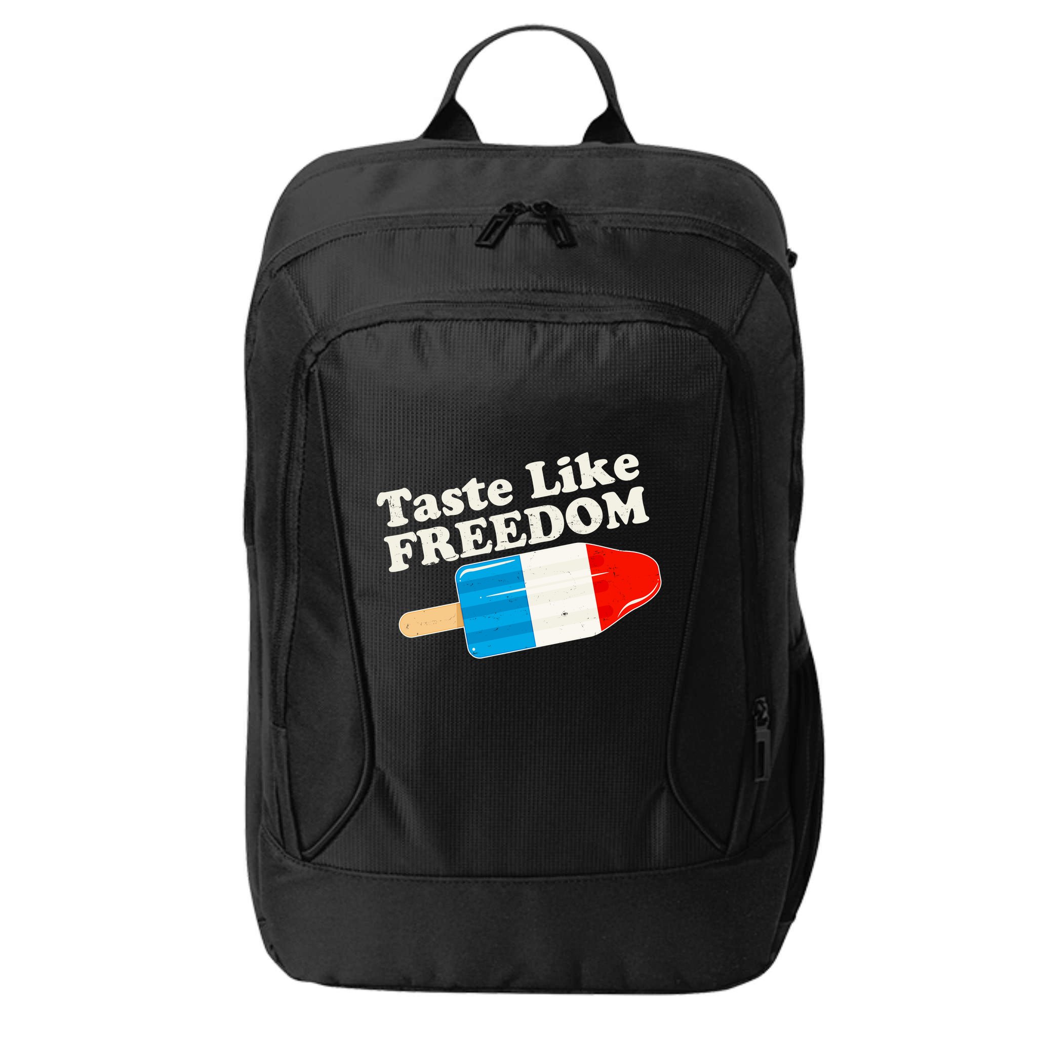 Retro Taste Like Freedom USA American Popsicle City Backpack