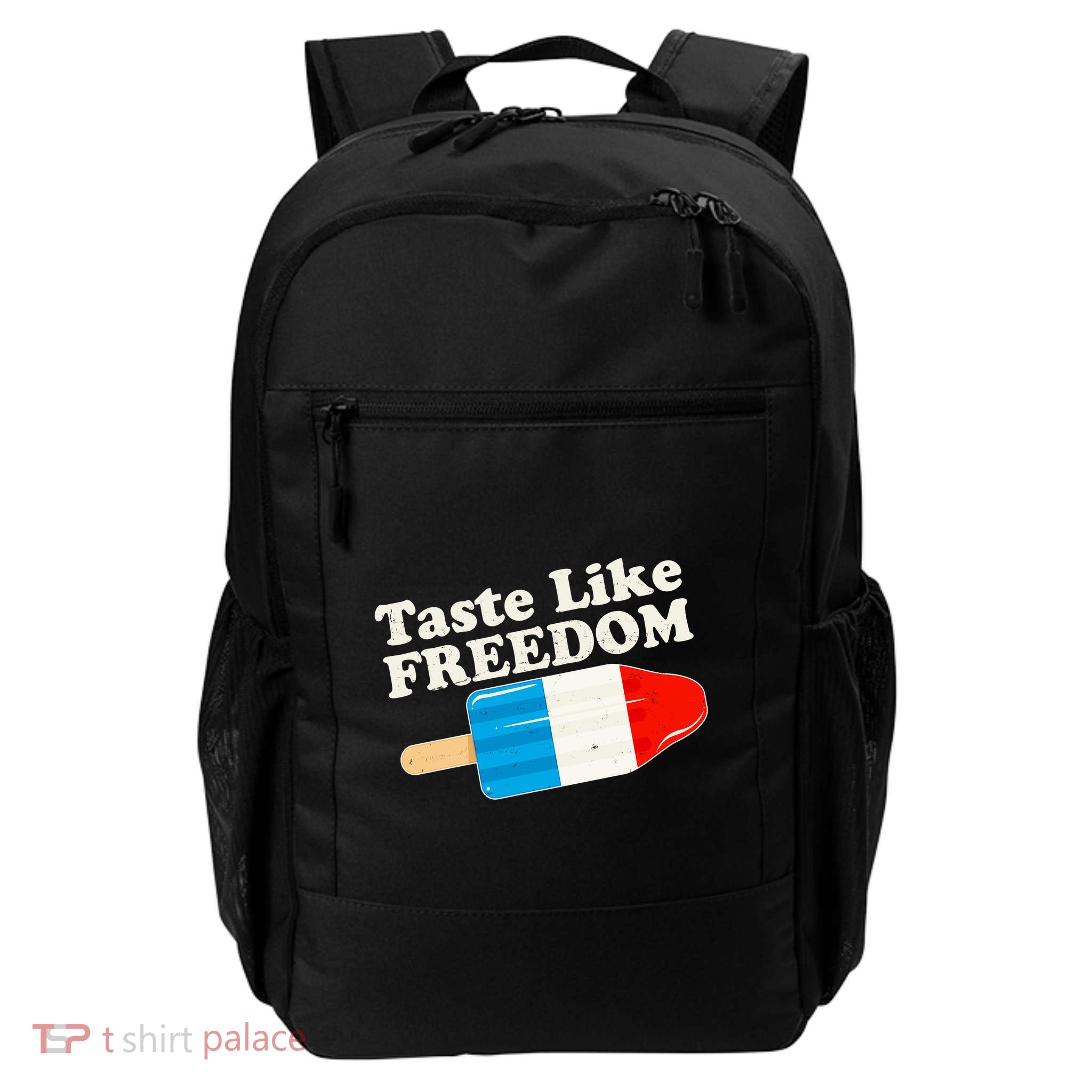 Retro Taste Like Freedom USA American Popsicle Daily Commute Backpack