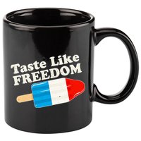 Retro Taste Like Freedom USA American Popsicle 11oz C Handle Ceramic Mug