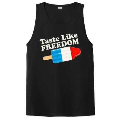 Retro Taste Like Freedom USA American Popsicle PosiCharge Competitor Tank