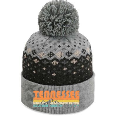 Retro Tennessee Wilderness The Baniff Cuffed Pom Beanie