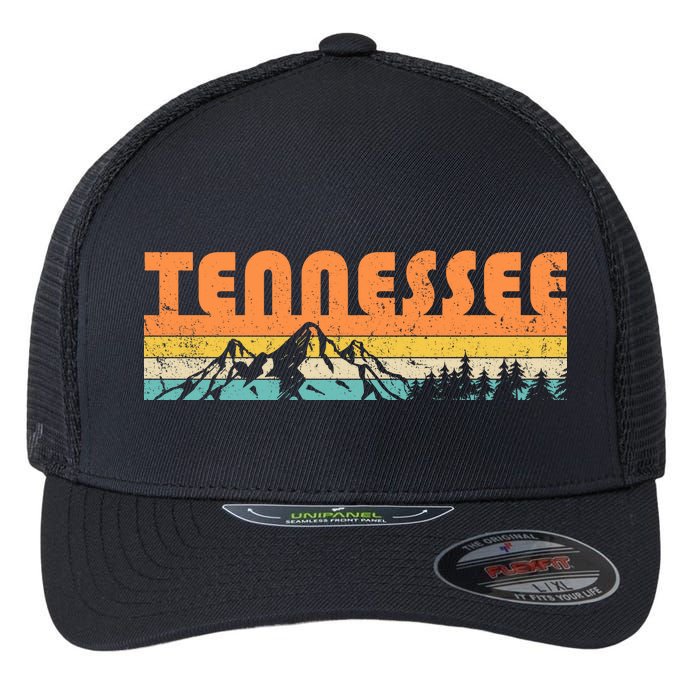 Retro Tennessee Wilderness Flexfit Unipanel Trucker Cap