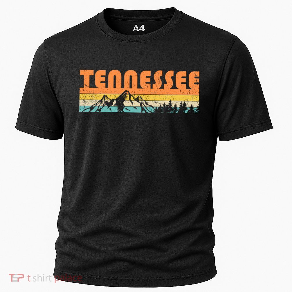 Retro Tennessee Wilderness Cooling Performance Crew T-Shirt