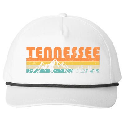 Retro Tennessee Wilderness Snapback Five-Panel Rope Hat