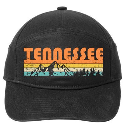 Retro Tennessee Wilderness 7-Panel Snapback Hat