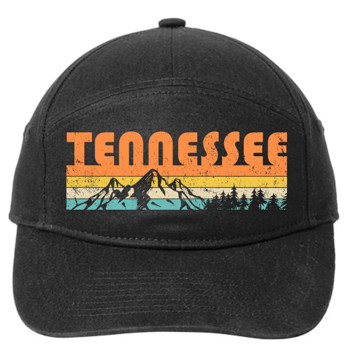 Retro Tennessee Wilderness 7-Panel Snapback Hat