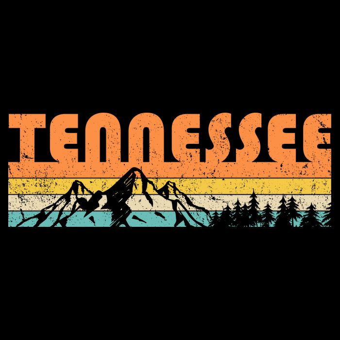 Retro Tennessee Wilderness Flatbill Hat