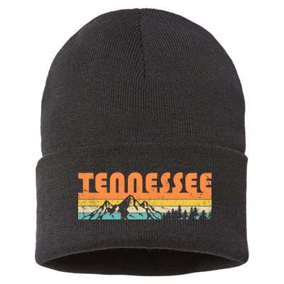 Retro Tennessee Wilderness Sustainable Knit Beanie