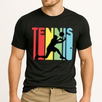 Retro Tennis Logo Cooling Performance Crew T-Shirt