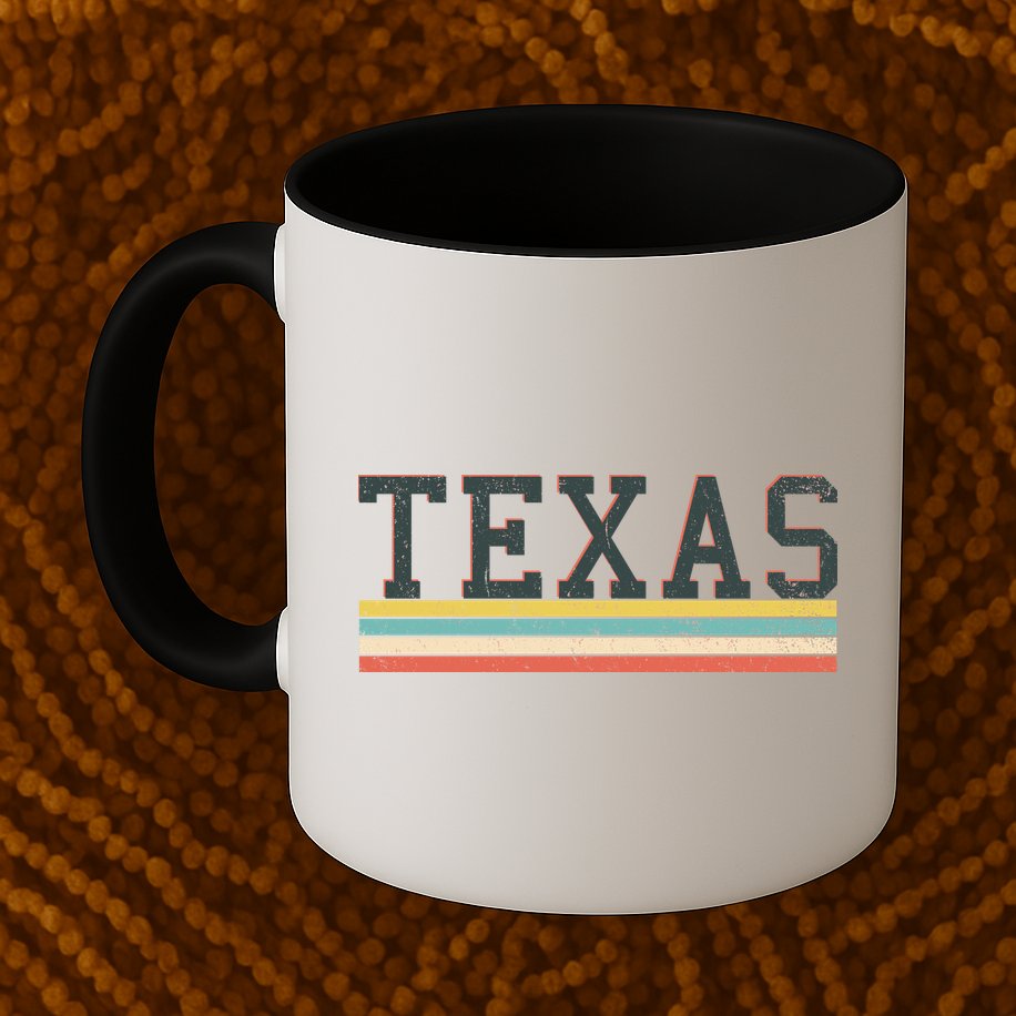 Retro Texas Mug