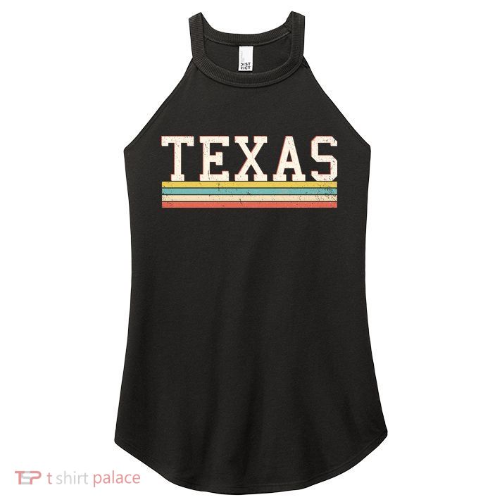 Retro Texas Women's Perfect Tri Rocker Tank