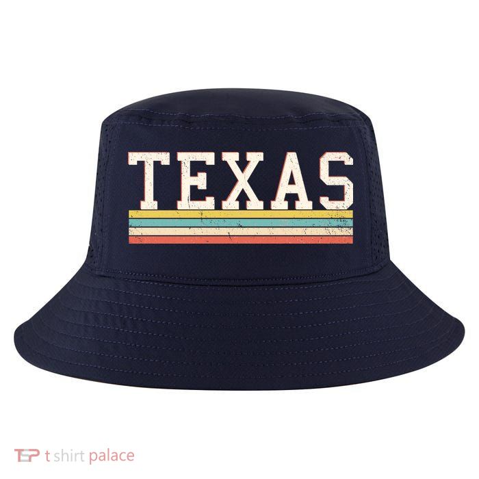Retro Texas Cool Comfort Performance Bucket Hat