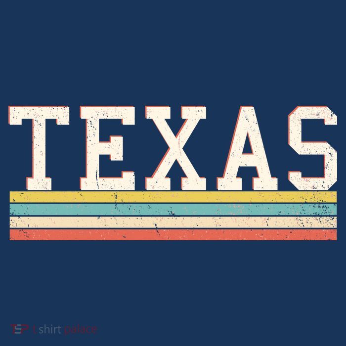 Retro Texas 7-Panel Snapback Hat