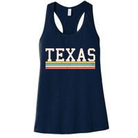 Retro Texas Womens Tank Top