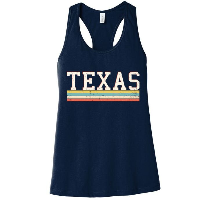 Retro Texas Womens Tank Top