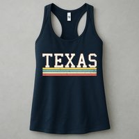 Retro Texas Womens Tank Top