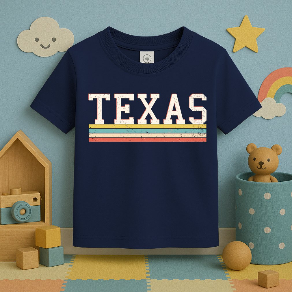 Retro Texas Toddler T-Shirt