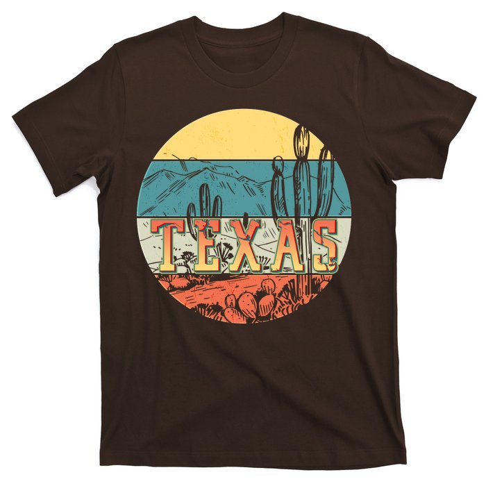 Retro Texas Desert Emblem T-Shirt