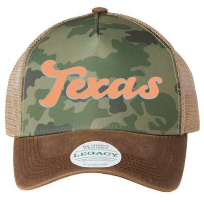 Retro Texas Logo Legacy Tie Dye Trucker Hat