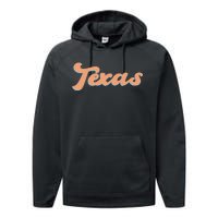 Retro Texas Logo Performance Fleece Hoodie