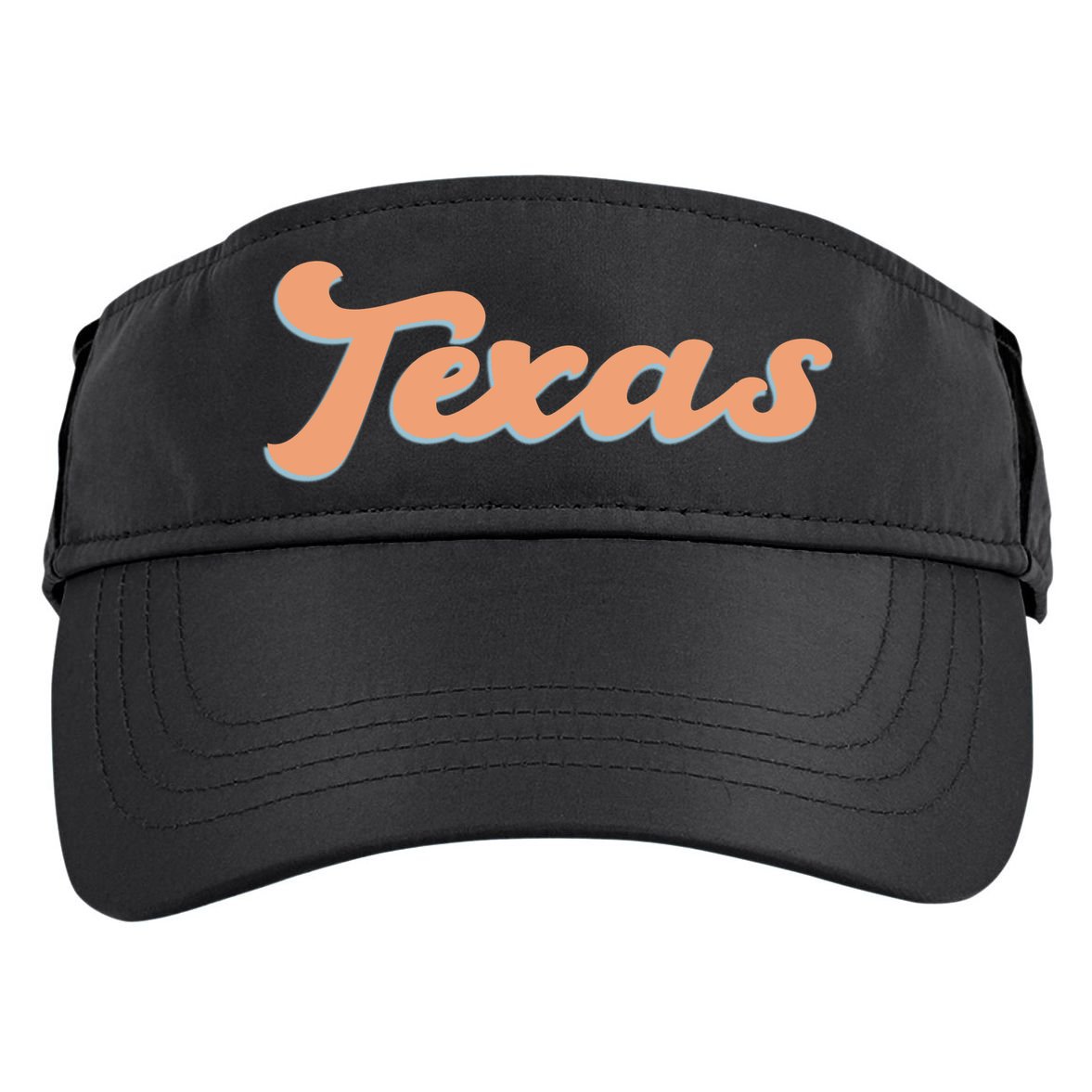 Retro Texas Logo Adult Drive Performance Visor