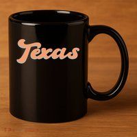 Retro Texas Logo 11oz C Handle Ceramic Mug