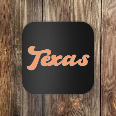 Retro Texas Logo Coaster