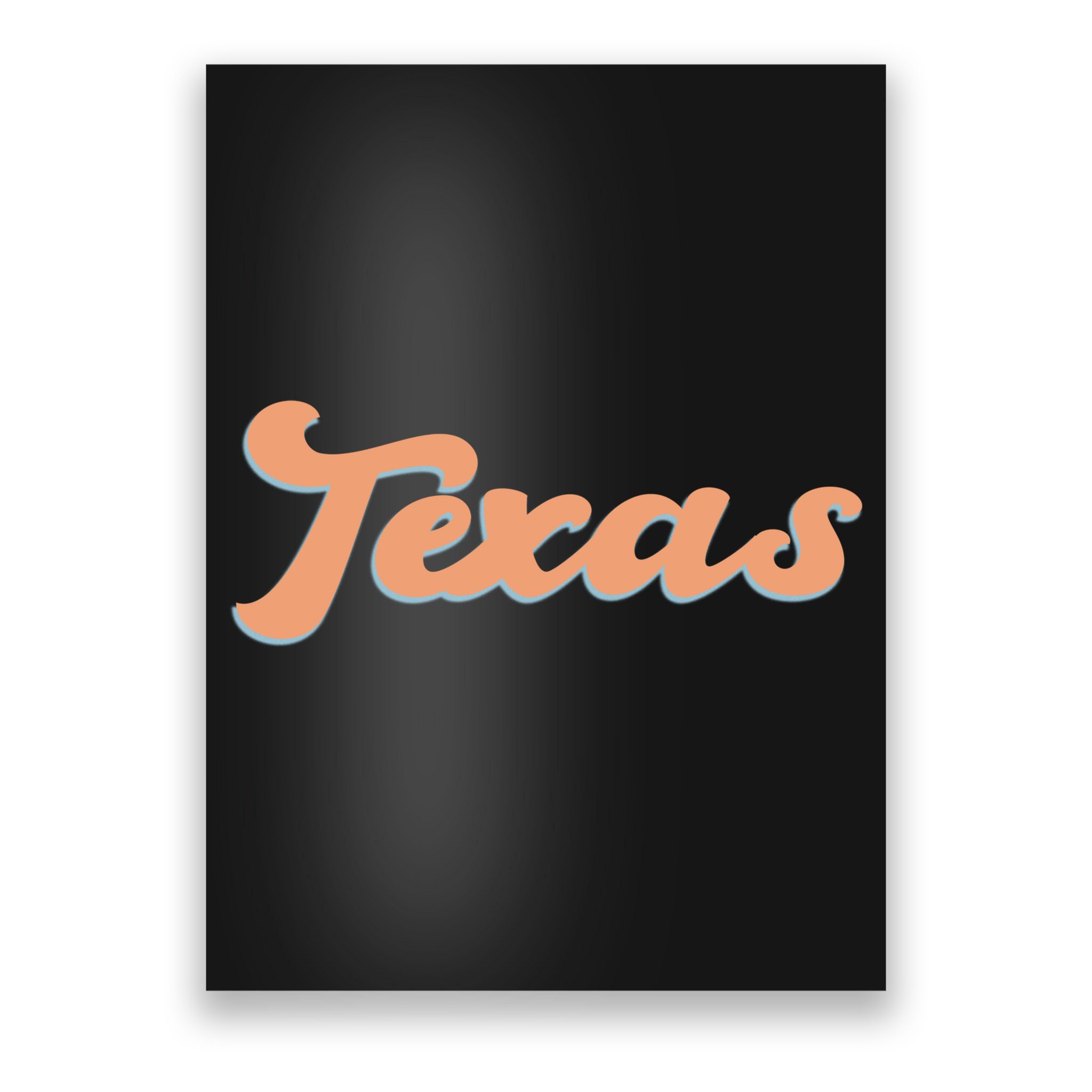 Retro Texas Logo Poster