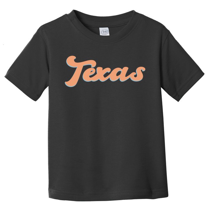 Retro Texas Logo Toddler T-Shirt