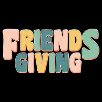 Retro Thanksgiving Friendsgiving City Backpack