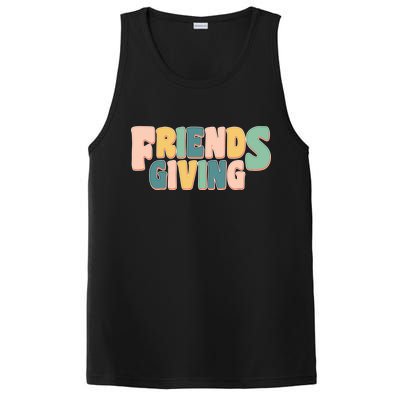 Retro Thanksgiving Friendsgiving PosiCharge Competitor Tank