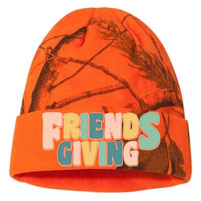 Retro Thanksgiving Friendsgiving Kati Licensed 12" Camo Beanie