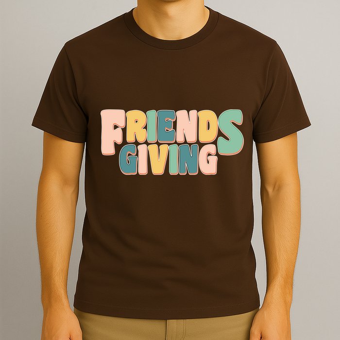 Retro Thanksgiving Friendsgiving T-Shirt