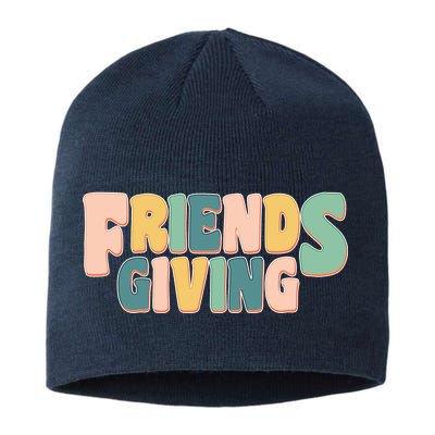 Retro Thanksgiving Friendsgiving Sustainable Beanie