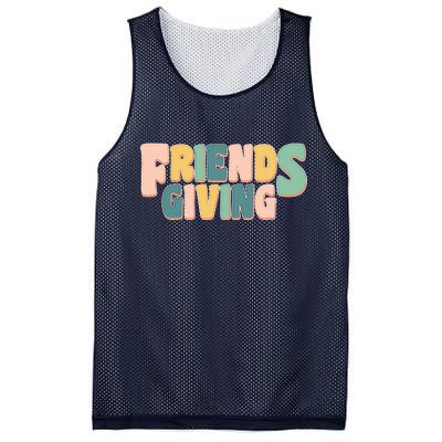 Retro Thanksgiving Friendsgiving Mesh Reversible Basketball Jersey Tank