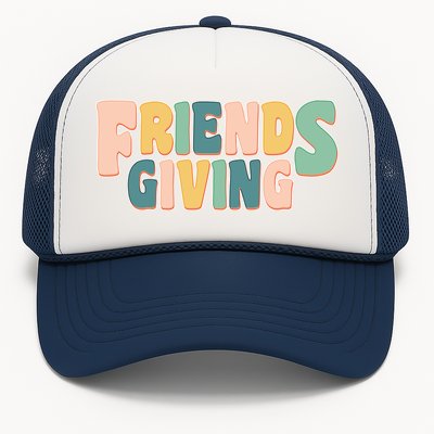 Retro Thanksgiving Friendsgiving Trucker Hat