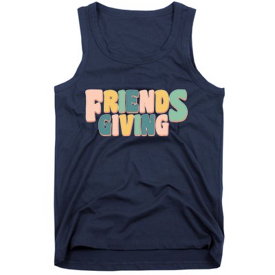 Retro Thanksgiving Friendsgiving Tank Top