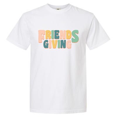 Retro Thanksgiving Friendsgiving Garment-Dyed Heavyweight T-Shirt