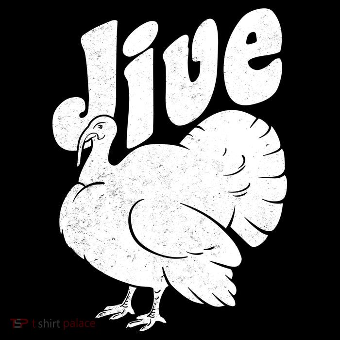 Retro Thanksgiving Jive Turkey Sustainable Bucket Hat