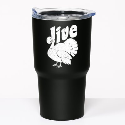 Retro Thanksgiving Jive Turkey Tumbler