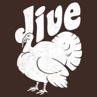 Retro Thanksgiving Jive Turkey Cooling Performance Crew T-Shirt