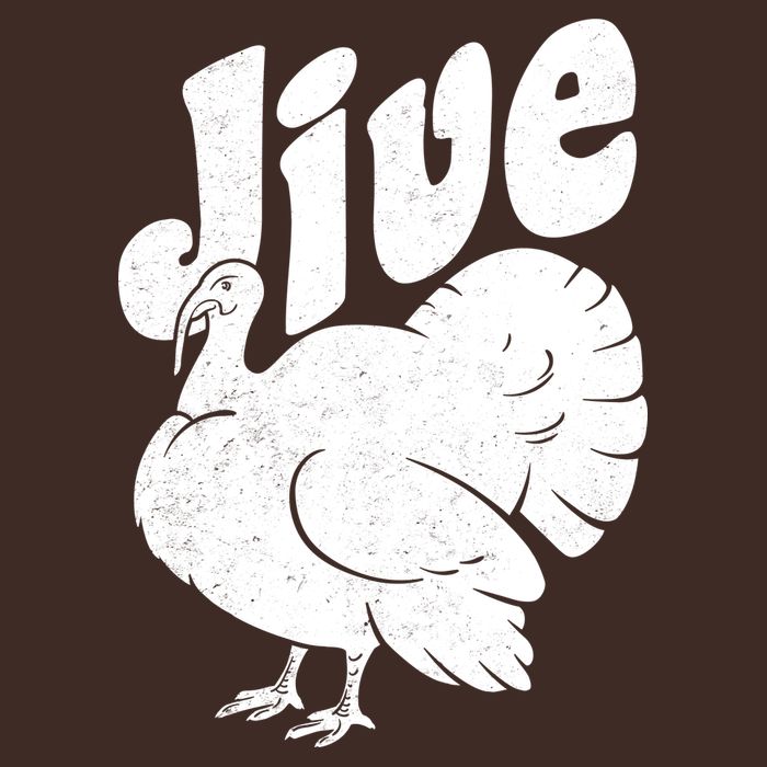 Retro Thanksgiving Jive Turkey Cooling Performance Crew T-Shirt