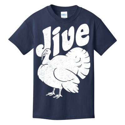 Retro Thanksgiving Jive Turkey Kids T-Shirt