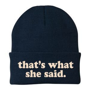 Retro That's What She Said Knit Cap Winter Beanie