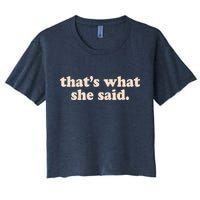 Retro That's What She Said Crop Top