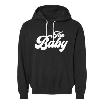 Retro The Baby Matching Family Garment-Dyed Fleece Hoodie