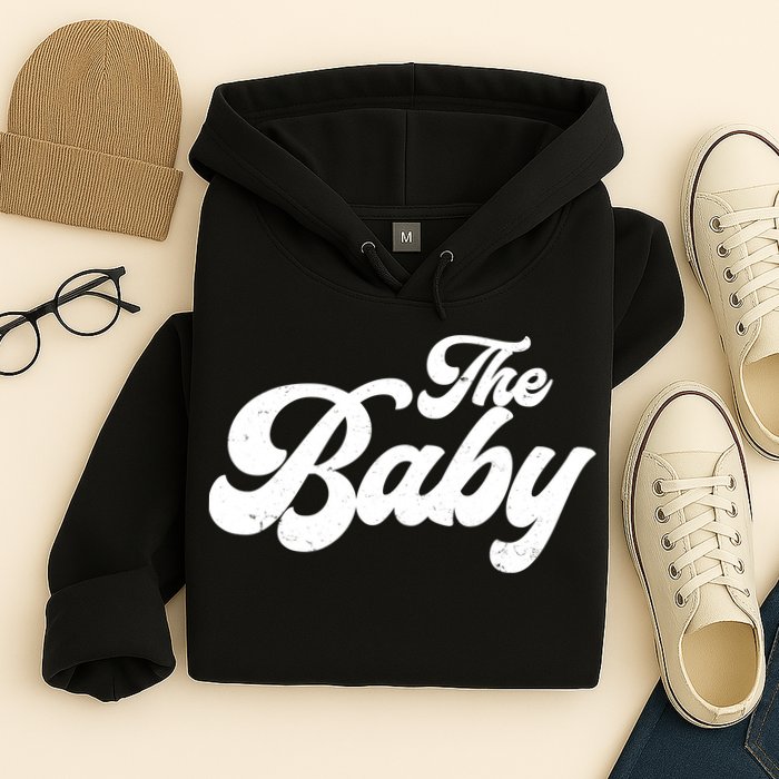 Retro The Baby Matching Family Hoodie