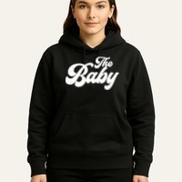 Retro The Baby Matching Family Hoodie