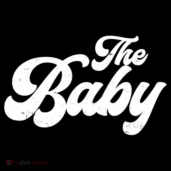 Retro The Baby Matching Family Tall T-Shirt